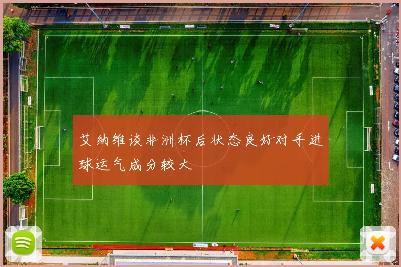 艾纳维谈非洲杯后状态良好对手进球运气成分较大